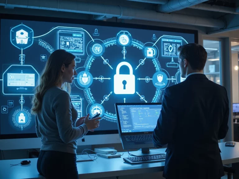A10 Networks and McAfee technology in cyber security enterprise setting