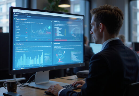 AI-driven product security platform with automated design review on computer screen