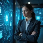 Professional using Anti-Malware Tools in a secured network environment