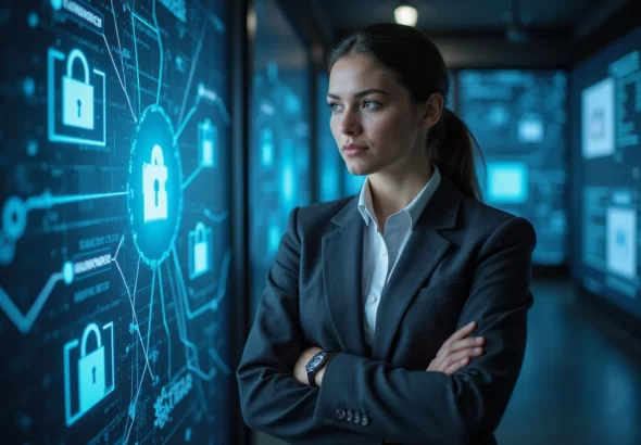 Professional using Anti-Malware Tools in a secured network environment
