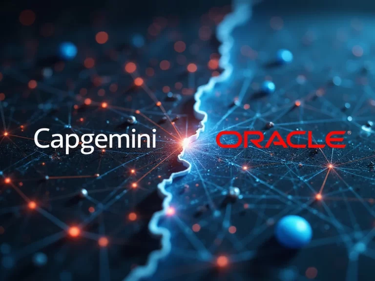Comparative analysis image of Capgemini digital transformation and Oracle cloud services