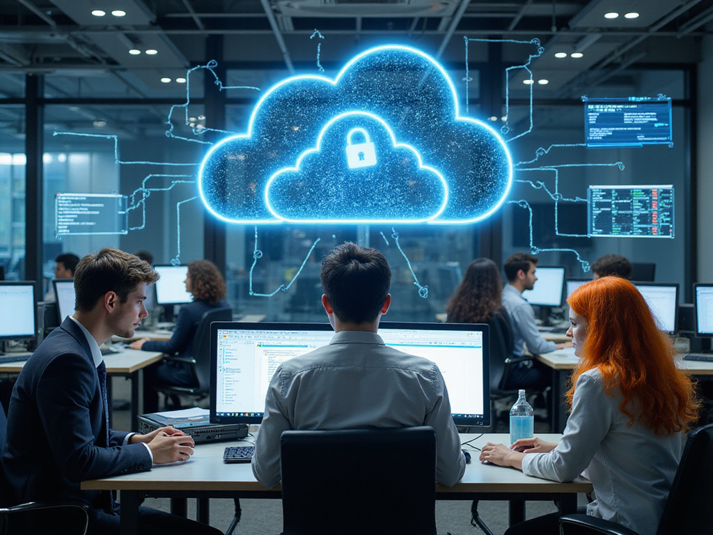 Modern office using Cato Networks SASE for cloud security