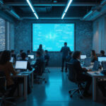 Diverse tech team analyzing Cato Networks SSE in corporate office