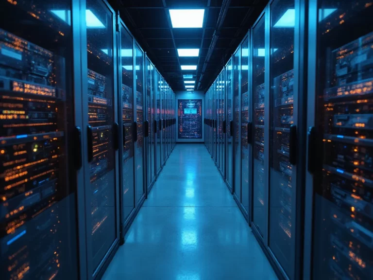 Checkpoint and Cloudflare security solutions comparison in a server room
