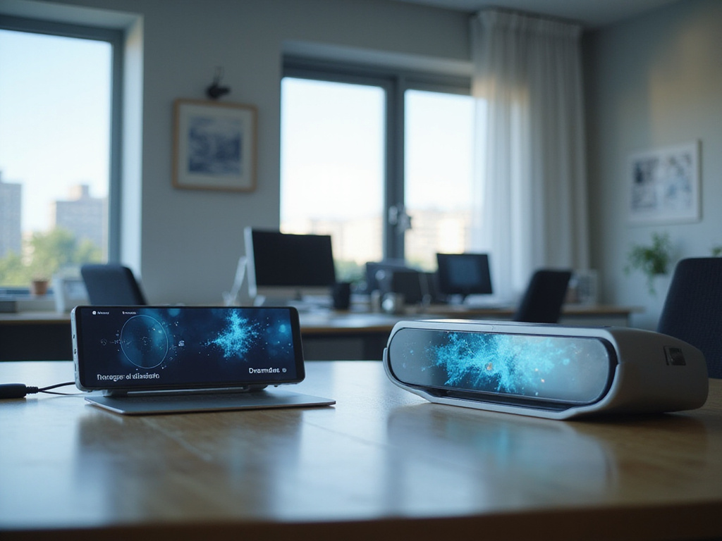 Modern, professional Dreamdata and Infinigrow tech concept fusion