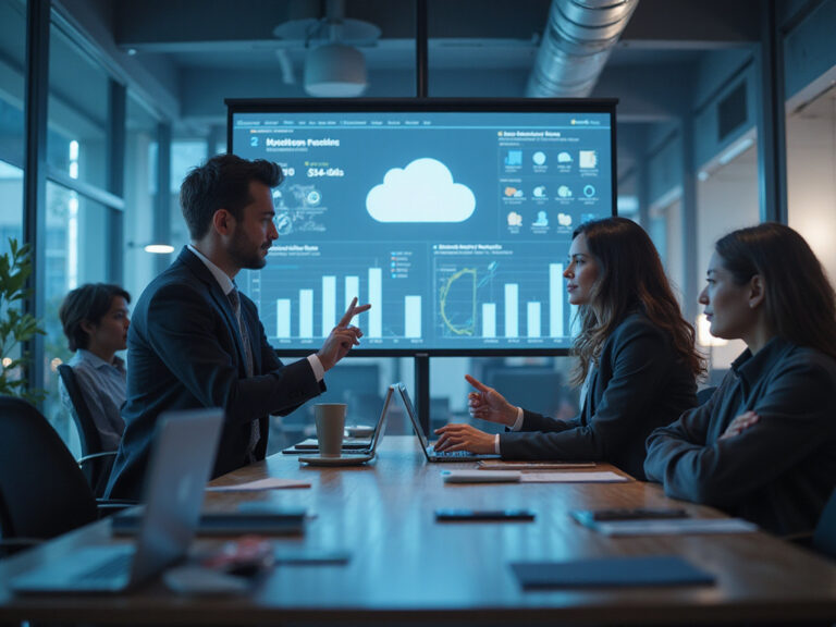 Comparative image of Dreamdata vs Revsure features in a corporate setting