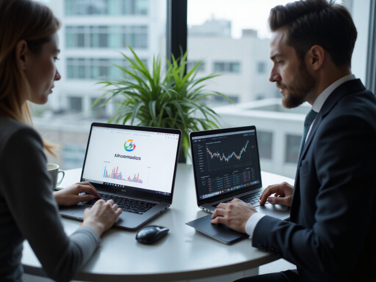 Dreamdata vs Supermetrics comparison on dual laptop screens