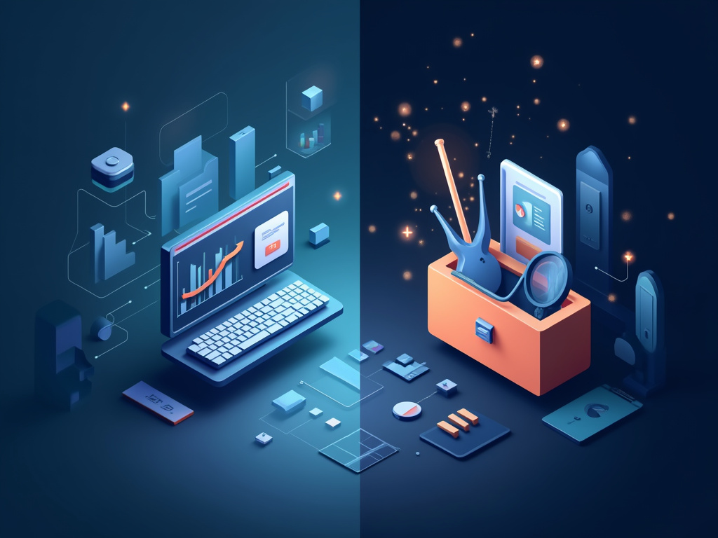 Dreamdata and Usermaven represented as analytical dashboard and scrutiny tools