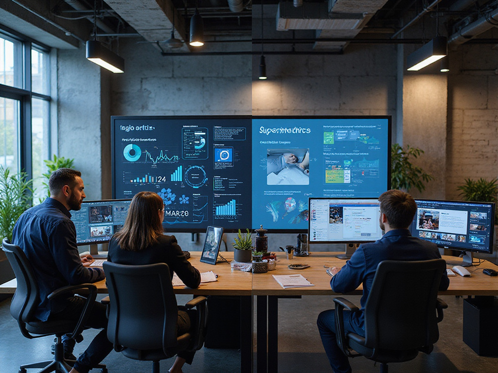 Comparative image of Full Circle Insights and Supermetrics workspaces