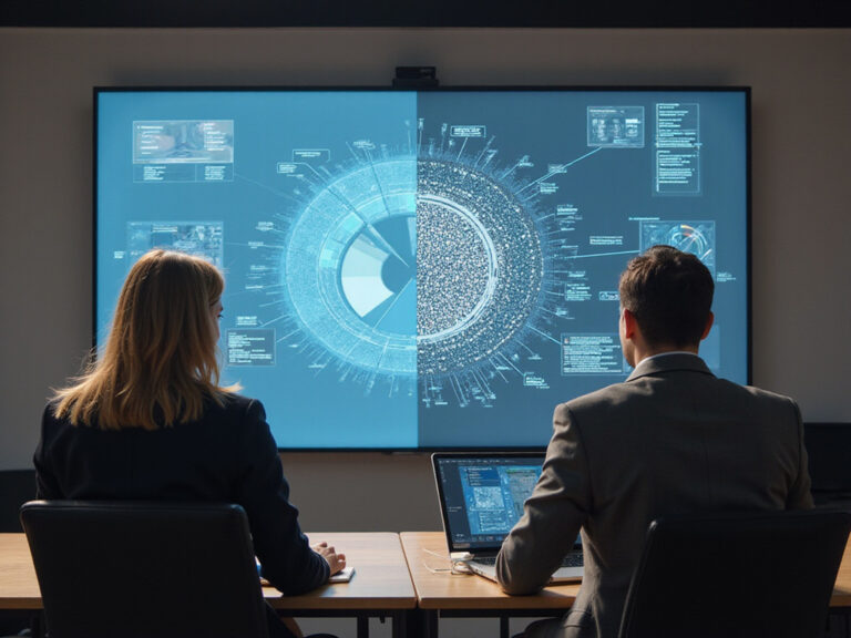 Comparative image of Full Circle Insights and Usermaven in high-tech setting