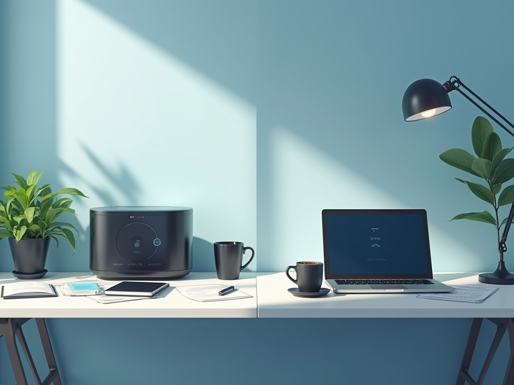 Comparative image of Full Circle Insights server and Revsure tablet