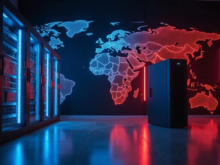 Comparative image of GigaSpaces and Oracle datacenters in global technology landscape