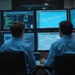 Professional utilizing ITDR technology for cyber security analysis