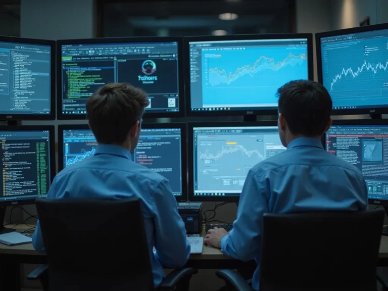 Professional utilizing ITDR technology for cyber security analysis