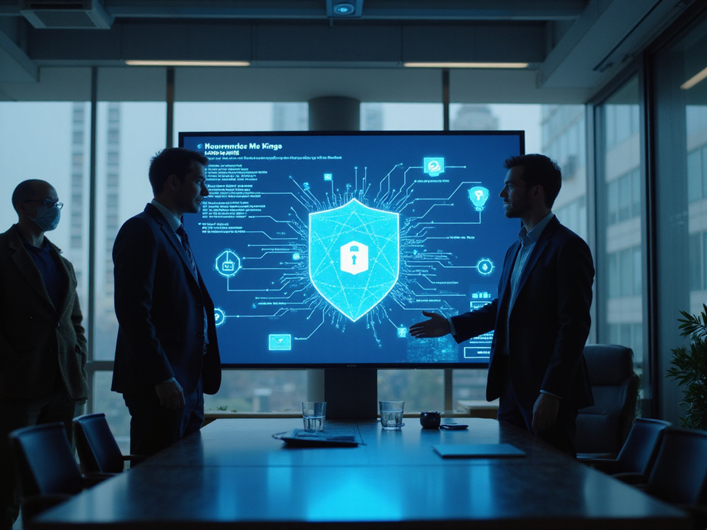 Comparing OX Security and GitLab Ultimate on a digital interface in a tech-oriented workplace