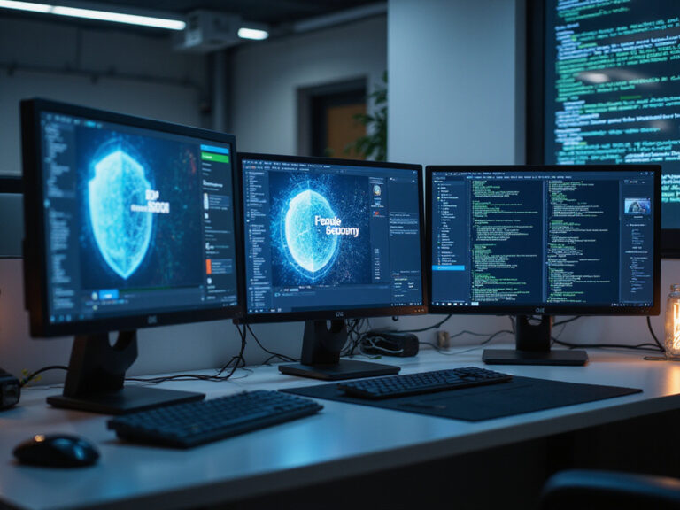 Cybersecurity workspace comparing OX Security and GitHub Advanced Security