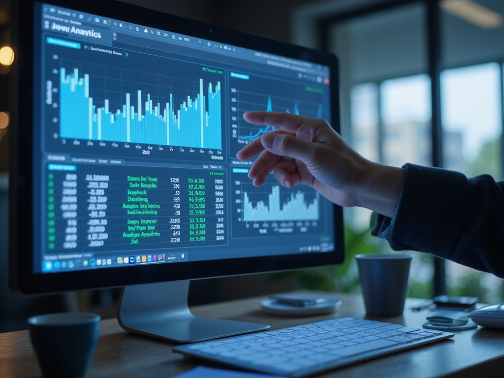 Analyzing Ruler Analytics Pricing on a computer in a modern workspace