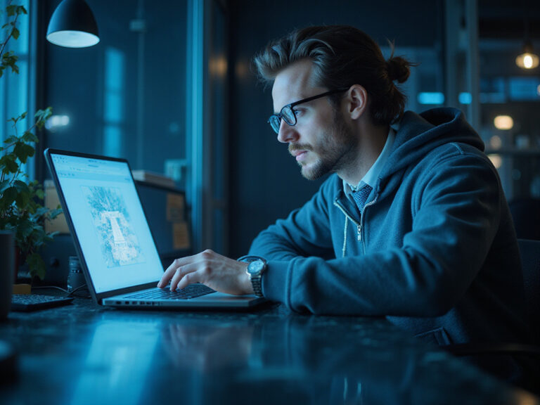 Cyber security service edge concept with technological trends and protection symbolism