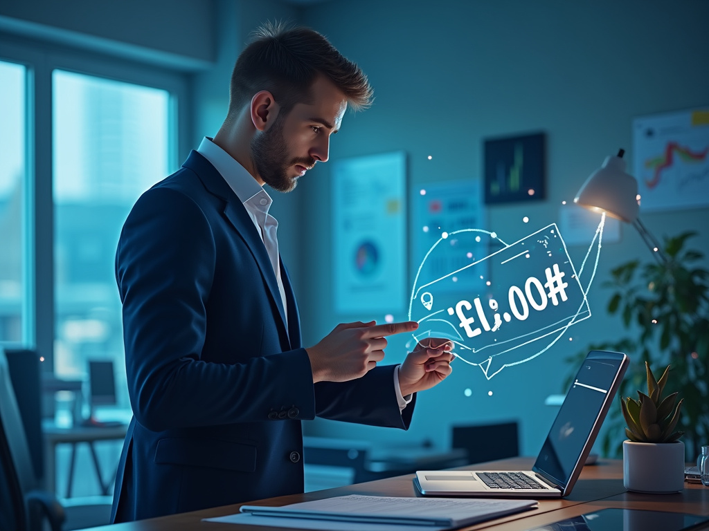 Professional analyzing Supermetrics Pricing in a tech office setting