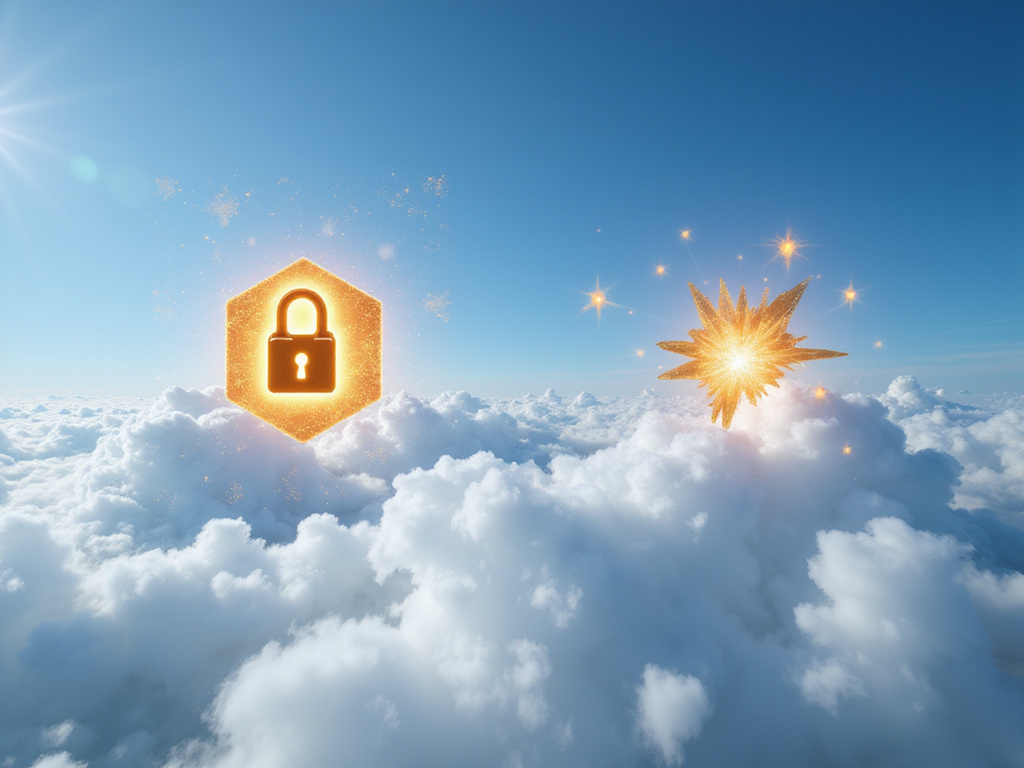 Sweet Security and Wiz represented by digital icons in cloud security