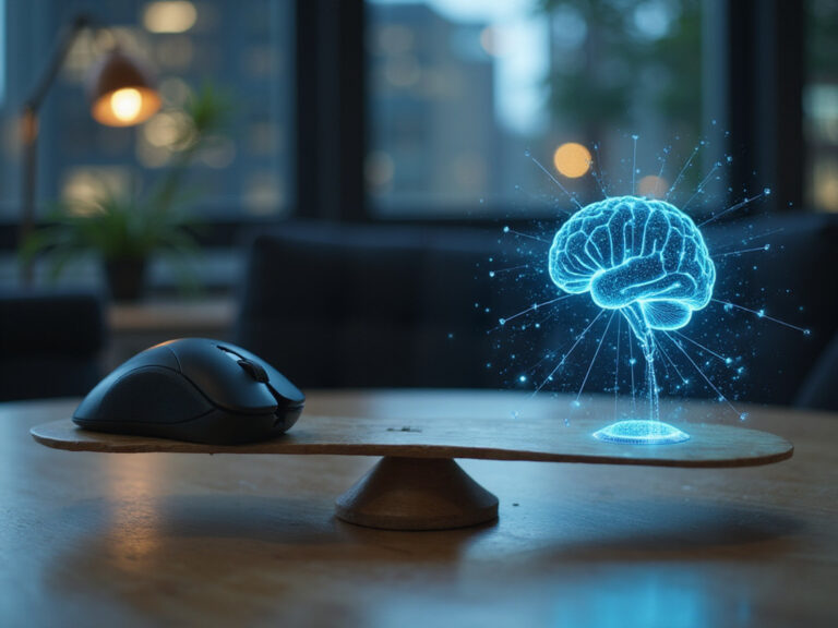 Comparative image of Usermaven and Factors.AI in a tech-conscious environment