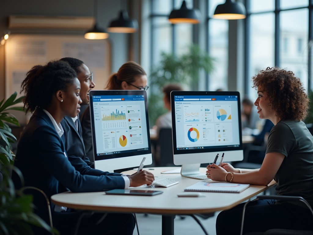 Usermaven and Ruler Analytics comparison in a modern office setting