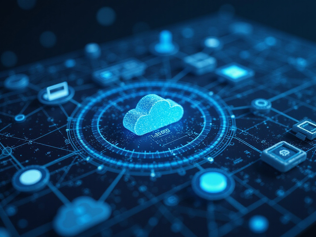 VMware VeloCloud symbolizing high-speed internet and cloud computing.
