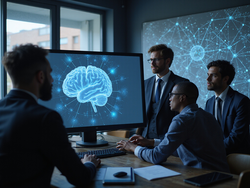 Diverse team analyzing Wiz AI Model Scanning and AI Artifact Security.