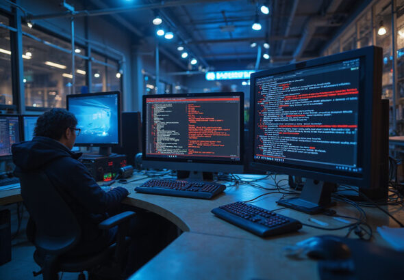 Wiz AI Supply Chain Security network with warning signals