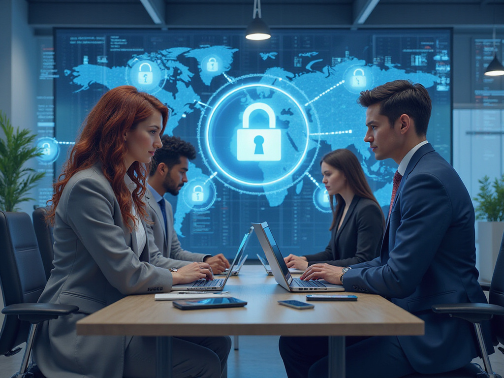 Secure modern workspace featuring zero trust products