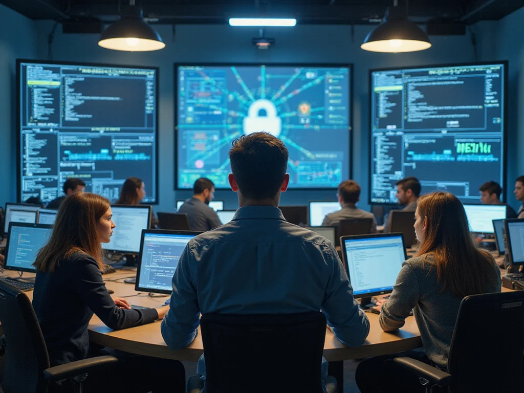 ZTNA as a Service exemplified in a high-tech control room